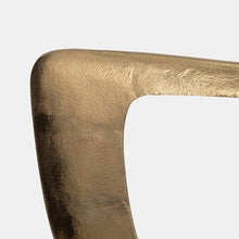 Gold Metal Table Top Deco Sculpture