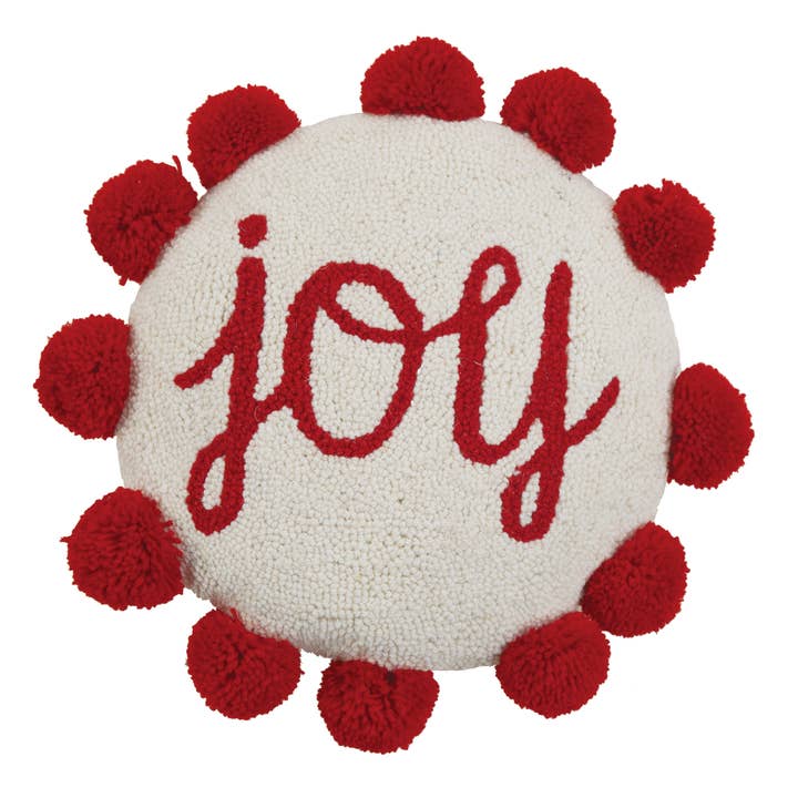 Joy Pom Pom Pillow