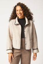 Reversible Faux Suede Kiki Sherpa Jacket