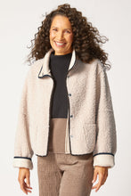 Reversible Faux Suede Kiki Sherpa Jacket