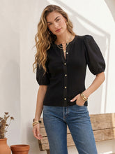 Terryn Contrast Top
