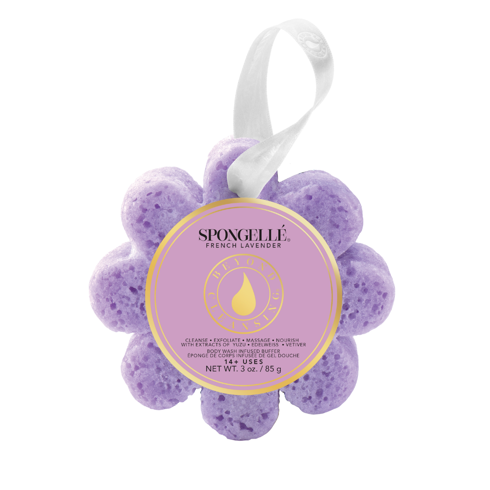 French Lavender Wild Flower Soap Sponge