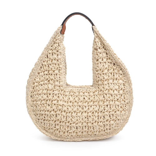Marie Ivory Tan Hobo Bag