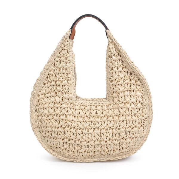 Marie Ivory Tan Hobo Bag