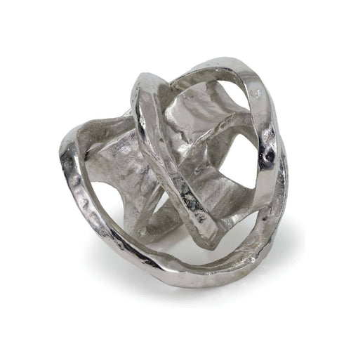 METAL KNOT- POLISHED NICKEL