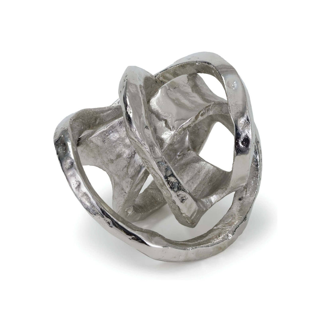 METAL KNOT- POLISHED NICKEL