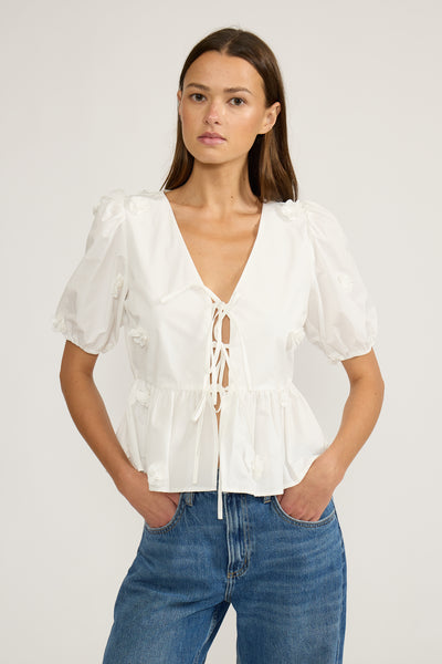 Melanie Tie Top