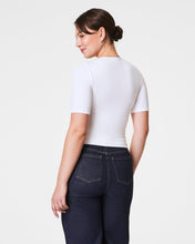 Smoothing Jersey V-Neck Tee