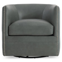 PALAZZO LEATHER SWIVEL CHAIR