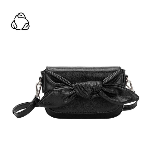 Faye Black Recycled Vegan Crossbody
