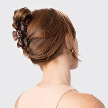 Plastic Large Claw Clip 2pc Set, Black and Tort