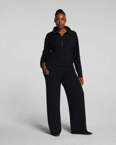Airessentials French Rib Wide Leg Pant
