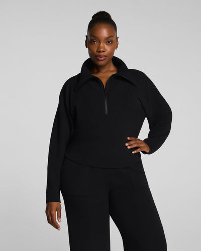 Airessentials French Rib Half Zip