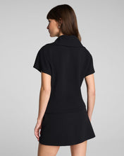 Airessentials French Rib Short Sleeve Half Zip