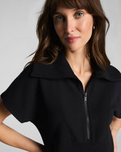 Airessentials French Rib Short Sleeve Half Zip