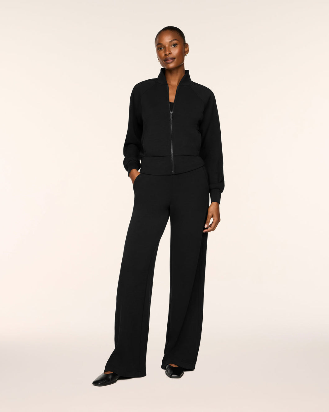 Airessentials Pintuck Wide Leg Pant