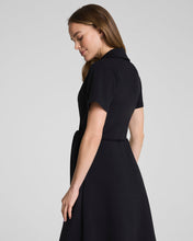 Airessentials Collared Tie Waist Midi