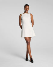 Ponte Boatneck Mini Dress