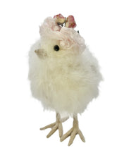 Chick with Crepe Blush Hat, Medium