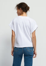 STEVIE CUFFED V-NECK