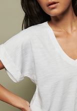 STEVIE CUFFED V-NECK