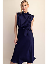 Cowl Neck Midi Dress