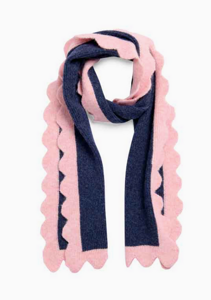 Melody Navy Scarf