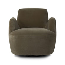 Reed Swivel Chair-Sapphire Khaki