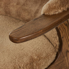 Fabian Chair-Desert Shearling