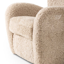 Amelie Chair-Beige Shearling