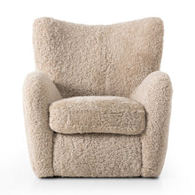 Amelie Chair-Beige Shearling