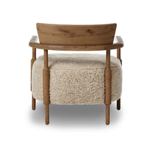 Bennett Chair-Beige Shearling