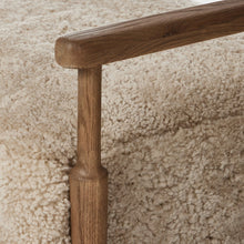 Bennett Chair-Beige Shearling