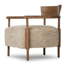 Bennett Chair-Beige Shearling