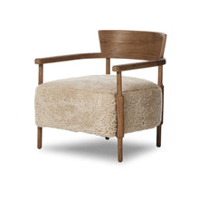 Bennett Chair-Beige Shearling