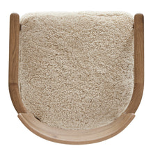 Bennett Chair-Beige Shearling