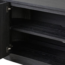 Delphi Media Console-Cerused Black Oak