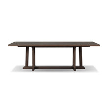 Indie Outdoor Dining Table-Stained Saddle Brown