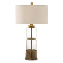 VAIGA TABLE LAMP - ANTIQUE BRASS