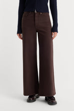 Good Waist Espresso Palazzo Ankle Jean