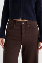 Good Waist Espresso Palazzo Ankle Jean