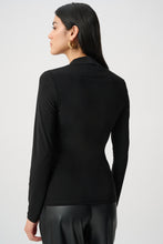 Silky Knit Twist Wrap Top