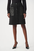 Quilted Pocket Knit Skirt