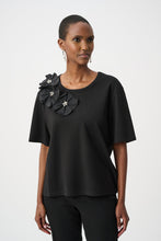 Flower Detail T-Shirt