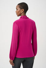 Satin Faux Wrap Top