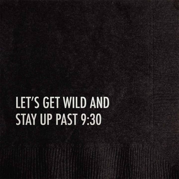 Get Wild Cocktail Napkin