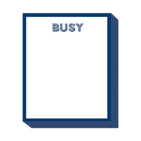BUSY STACK NOTEPAD