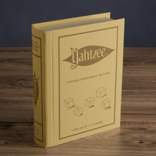YAHTZEE VINTAGE BOOKSHELF EDITION