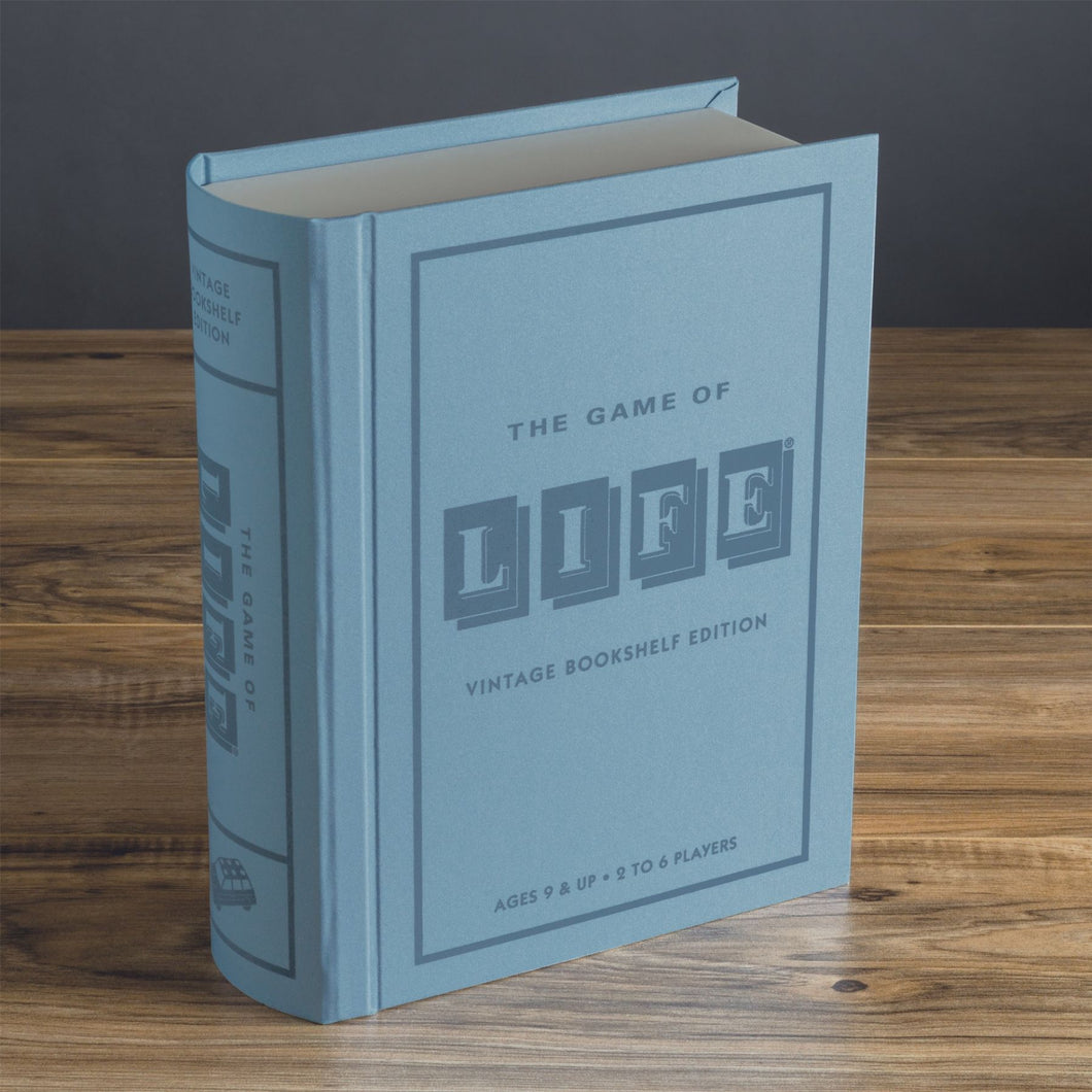 THE GAME OF LIFE VINTAGE BOOKSHELF EDITION