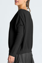 WAFFLE BASIC SWEATER